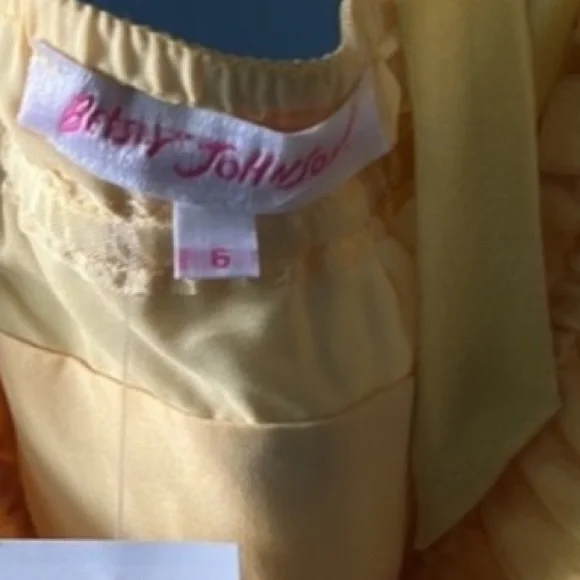 Betsey Johnson Vintage Silk Here Comes The Sun Dress - Picture 14 of 17